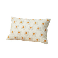 HKM-961555 Nordic Cotton Embroidered Pillowcase with Flower Design 30x50CM