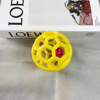 HKM-961619 Interactive TPR Dog Chew Ball Toy for Stress Relief and Teeth Cleaning - Suitable for Small and Large Dogs