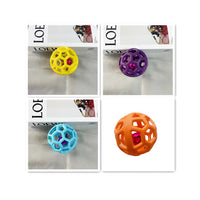HKM-961619 Interactive TPR Dog Chew Ball Toy for Stress Relief and Teeth Cleaning - Suitable for Small and Large Dogs