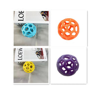 HKM-961619 Interactive TPR Dog Chew Ball Toy for Stress Relief and Teeth Cleaning - Suitable for Small and Large Dogs