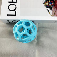 HKM-961619 Interactive TPR Dog Chew Ball Toy for Stress Relief and Teeth Cleaning - Suitable for Small and Large Dogs