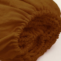 HKM-961747 Natural Linen Washable Bedspread - Nordic Style 180x200-220cm