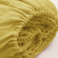 HKM-961747 Natural Linen Washable Bedspread - Nordic Style 180x200-220cm