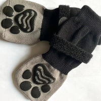 HKM-961747 Non-slip Waterproof Sock Shoes for Cats and Dogs - Black Design Options