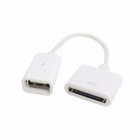 HKM-961811 USB Female Adapter for Apple 30-Pin Devices - Connect U Disks, Keyboards, and More