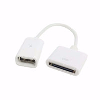 HKM-961811 USB Female Adapter for Apple 30-Pin Devices - Connect U Disks, Keyboards, and More