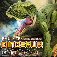 HKM-962003 Remote Control Tyrannosaurus Rex Walking Dinosaur Toy with Musical Effects and Spray Stunt