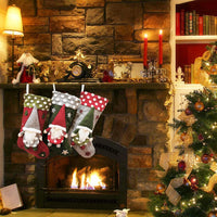 HKM-962195 Lambswool Christmas Socks in Classical, Modern, and Simple Styles - Three-Dimensional Decor
