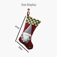 HKM-962195 Lambswool Christmas Socks in Classical, Modern, and Simple Styles - Three-Dimensional Decor