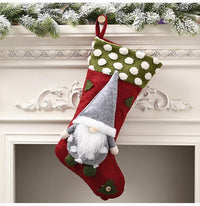 HKM-962195 Lambswool Christmas Socks in Classical, Modern, and Simple Styles - Three-Dimensional Decor