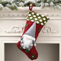 HKM-962195 Lambswool Christmas Socks in Classical, Modern, and Simple Styles - Three-Dimensional Decor