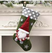 HKM-962195 Lambswool Christmas Socks in Classical, Modern, and Simple Styles - Three-Dimensional Decor