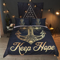 HKM-962387 European and Australian Duvet Cover Set in Various Sizes, Soft Polyester Fabric
