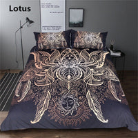 HKM-962387 European and Australian Duvet Cover Set in Various Sizes, Soft Polyester Fabric
