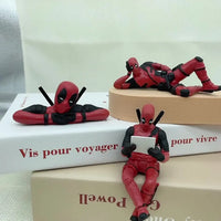 HKM-962579 Anime Car Interior Accessory - Deadpool Center Console Ornament Figure