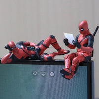 HKM-962579 Anime Car Interior Accessory - Deadpool Center Console Ornament Figure