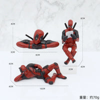 HKM-962579 Anime Car Interior Accessory - Deadpool Center Console Ornament Figure