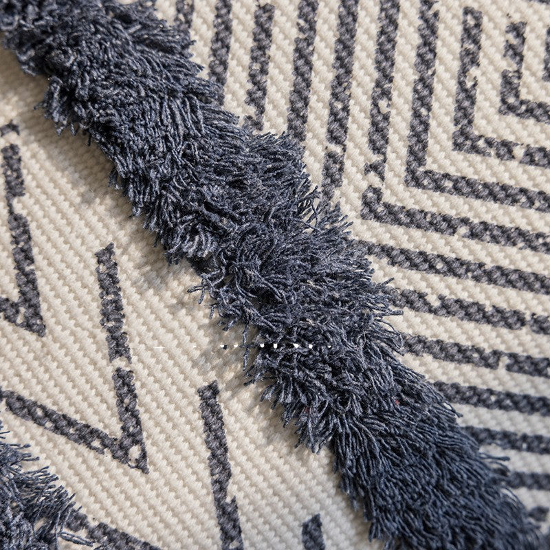HKM-962707 Nordic Geometric Throw Pillow - 45x45cm & 30x50cm Options Available
