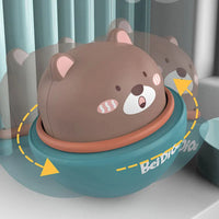 HKM-962835 Wind-Up Tumbler Car Toy for Kids, Inertial Sliding Cup Pet Design, ABS Plastic, Ages 3+