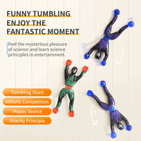 HKM-963155 Bendable Sticky Climbing Wall Spider Toy for Kids - Fun, Educational Toy for Ages 5-7