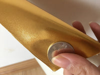 HKM-963411 Faux Leather PU Fabric for Bag Card Sleeve - 0.6mm Thickness, Gold and Silver Color, 137cm Width, 1 Yard Length