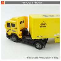 HKM-963539 8 Channel Remote Control Tipper Truck with Tilting Cart - Durable Engineering Toy for Kids Ages 2-4