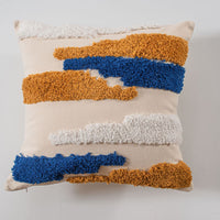 HKM-963539 Ethnic Style Tufted Tassel Cushion Pillow Cover - 45x45cm, Various Colors Available