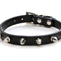 HKM-963603 Anti-Bite Leather Dog Collar and Leash Set for Small to Medium Dogs – Blue, Black, White, Red, Purple, Pink, Rose, Light Brown