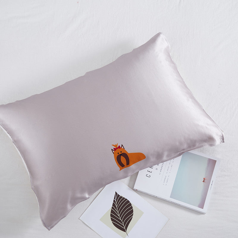 HKM-963731 Mulberry Silk Heavy Pillow Towel for Luxurious Comfort