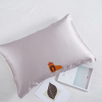 HKM-963731 Mulberry Silk Heavy Pillow Towel for Luxurious Comfort