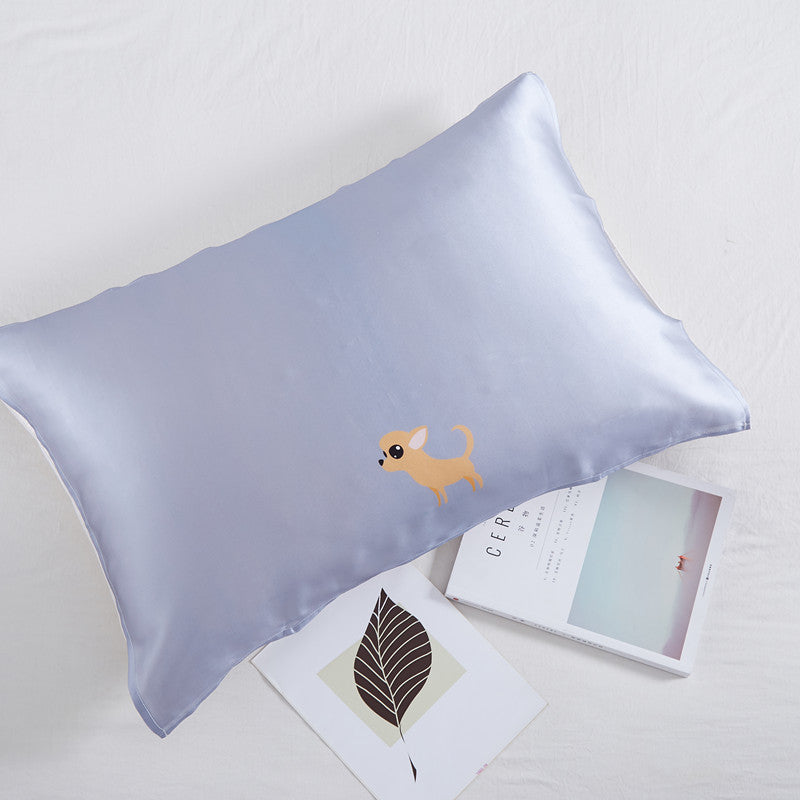 HKM-963731 Mulberry Silk Heavy Pillow Towel for Luxurious Comfort