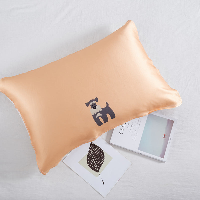 HKM-963731 Mulberry Silk Heavy Pillow Towel for Luxurious Comfort