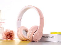 HKM-963795 Bluetooth Wireless Headphones with FM, SD Card Support, and Built-in Mic for Music and Calls