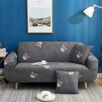 HKM-963795 Universal All-Inclusive Sofa Cover - Stylish Fabric Protection for 1 to 4 Seater Sofas