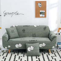HKM-963795 Universal All-Inclusive Sofa Cover - Stylish Fabric Protection for 1 to 4 Seater Sofas