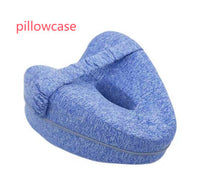 HKM-963859 Zero Pressure Memory Foam Leg Lock Pillow - 25x14cm, Available in Black, Green, Pink, Blue
