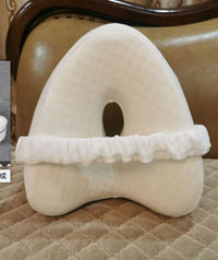 HKM-963859 Zero Pressure Memory Foam Leg Lock Pillow - 25x14cm, Available in Black, Green, Pink, Blue