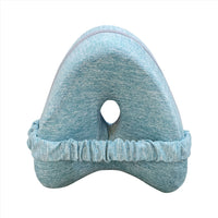 HKM-963859 Zero Pressure Memory Foam Leg Lock Pillow - 25x14cm, Available in Black, Green, Pink, Blue