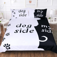 HKM-964051 Three-Piece Bedding Set with Duvet Cover and Pillow Shams in Multiple Sizes
