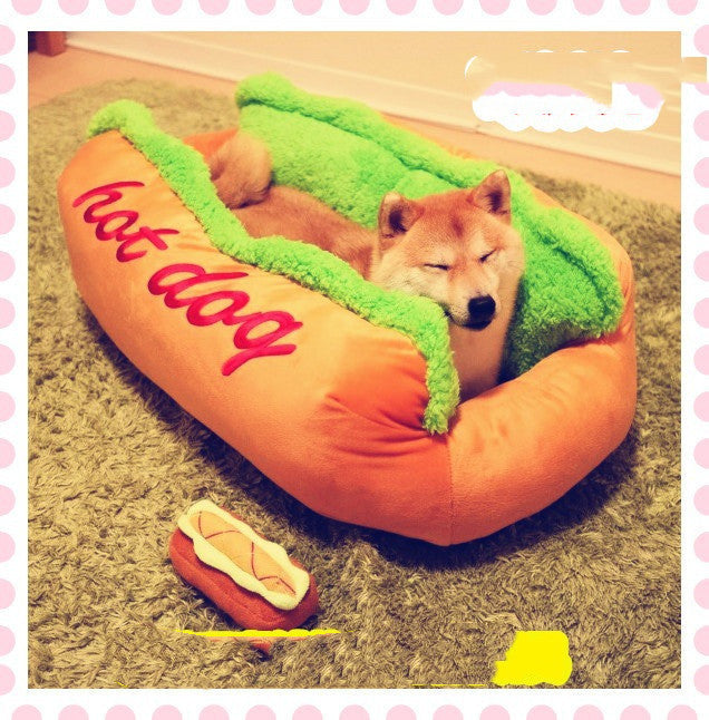 HKM-964115 Wholesale Creative Japanese Akita 6000 Same Hot Dog Dog Kennel Pet Cat Dog Nest Bed Can Be Removed