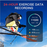 HKM-964243 Waterproof Outdoor Sports Smart Watch with Bluetooth Calling, 1.3-Inch Touchscreen, Multi-Language Support