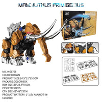HKM-964307 Dinosaur Model DIY Assembly Educational Toy for Kids, 3D Puzzle Building Block Set