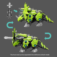 HKM-964307 Dinosaur Model DIY Assembly Educational Toy for Kids, 3D Puzzle Building Block Set