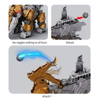 HKM-964307 Dinosaur Model DIY Assembly Educational Toy for Kids, 3D Puzzle Building Block Set