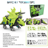 HKM-964307 Dinosaur Model DIY Assembly Educational Toy for Kids, 3D Puzzle Building Block Set