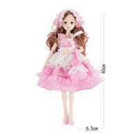 HKM-964371 14 Inch Mini Vinyl Fashion Doll Set for Girls - Perfect for Ages 2-7