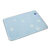 HKM-964499 Waterproof Dog Mattress Summer Mat in Sea Salt Blue - Multiple Sizes Available