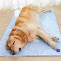 HKM-964499 Waterproof Dog Mattress Summer Mat in Sea Salt Blue - Multiple Sizes Available