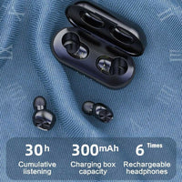 HKM-964627 Wireless Bluetooth 5.0 In-Ear Headset with Touch Controls and Charging Case