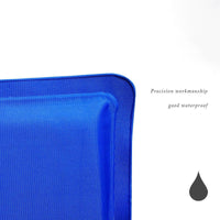 HKM-964691 Cool Gel Pet Mat - Soft Blue Ice Pad for Dogs, 40x50cm Modern Design, Easy to Clean